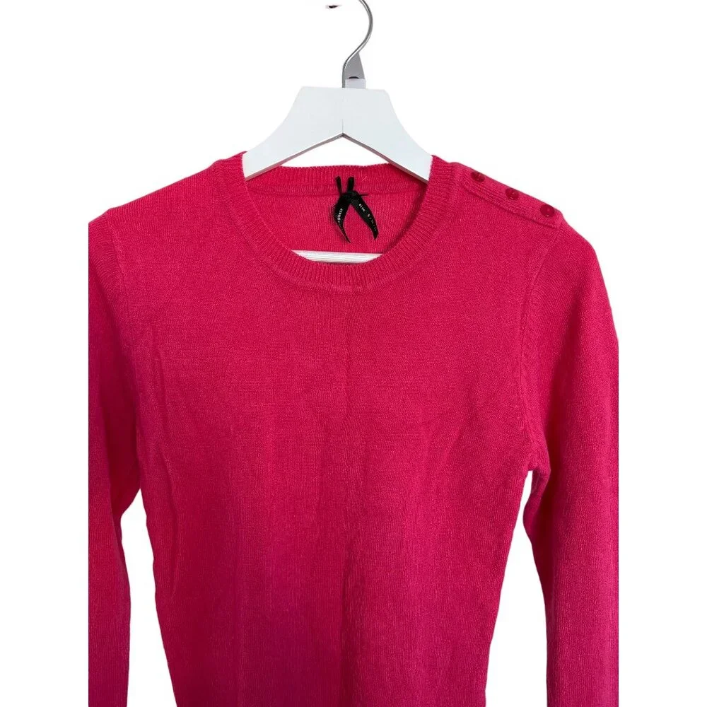 Atmosphere Raspberry Sweater Top - Picture 2 of 6